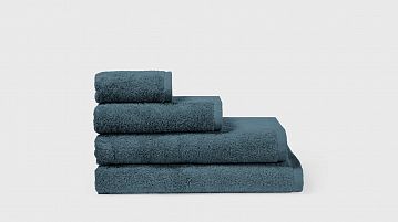 Полотенце Plain Cotton (Плейн Коттон), цвет синий металлик